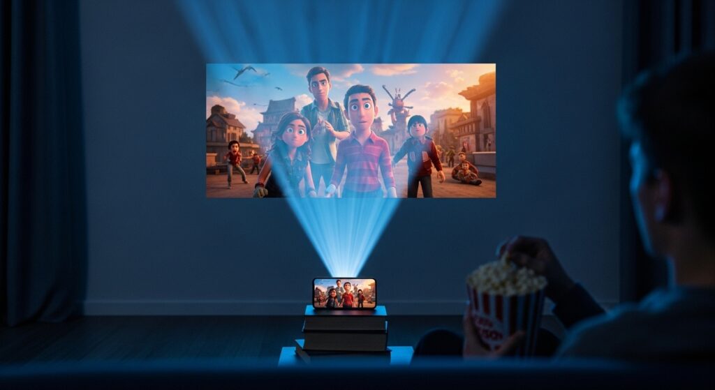 Cell Phone Projector