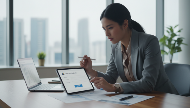 online credit card application