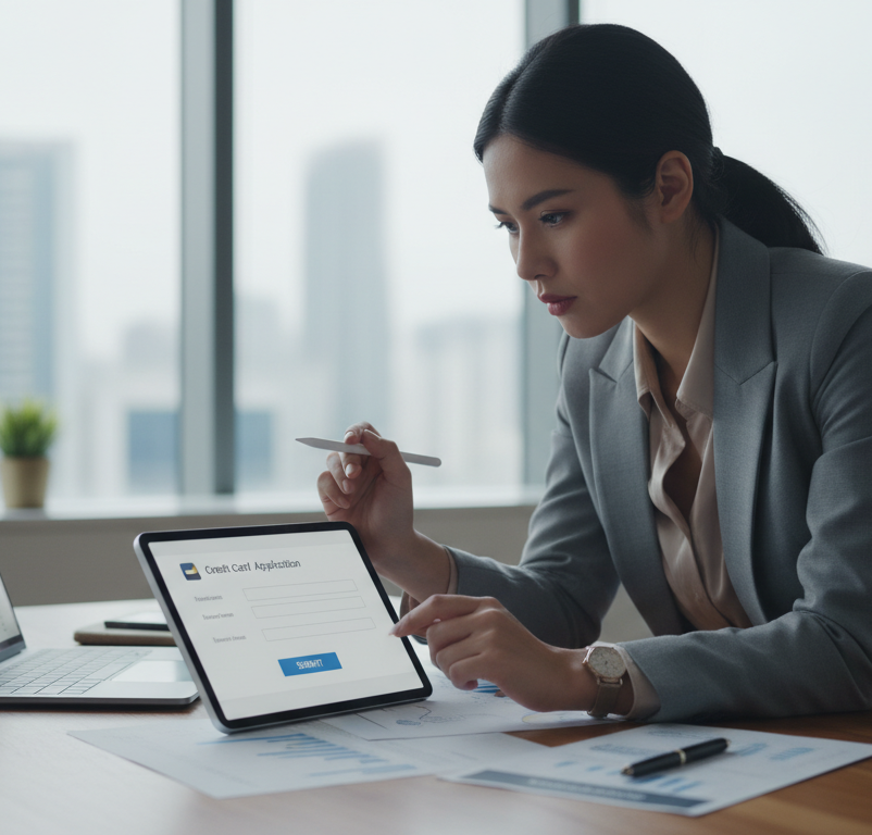 online credit card application